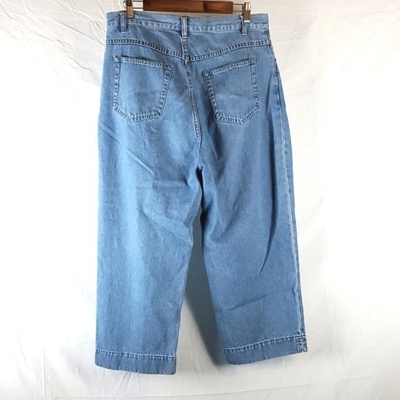 Vintage L.L. Bean‎ Denim Capri - Picture 5 of 9